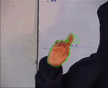 Hand before