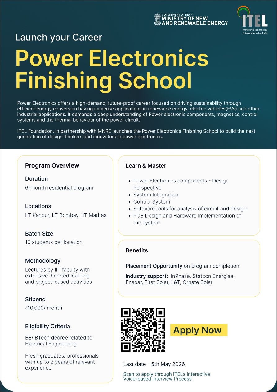 Power Electronics Finishing School Poster